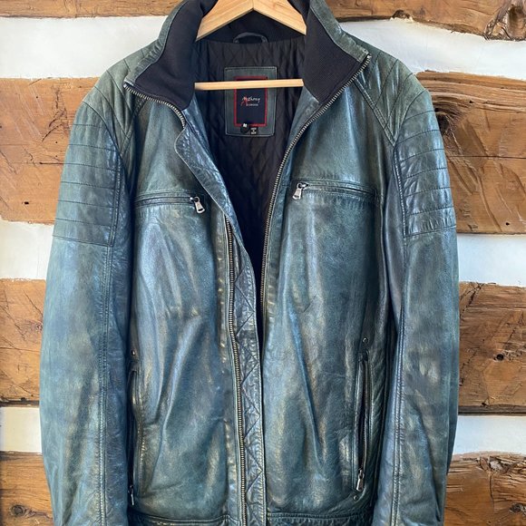 Mens Genuine Leather Jacket - Picture 12 of 12